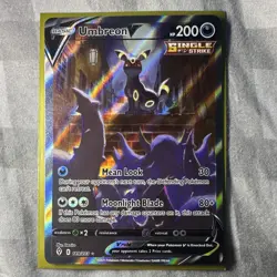 Pokemon Umbreon V Alternate Full Art Ultra Rare Holo 189/203 Evolving Skies - Image 1
