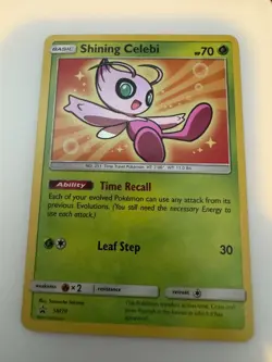 Shining Celebi SM79 - Black Star Promos - Pokemon TCG - Image 1