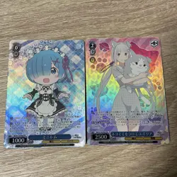 Weiβ Schwarz Mini Rem Trading Card Individual Card - Image 1