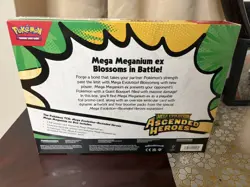 Pokemon Mega Meganium ex Mega Evolution Ascended Heroes Box Booster - NEW/SEALED - Image 2