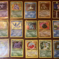 Vintage Pokemon TCG WOTC Holo Lot x21 Base Jungle Fossil Scyther Lapras *MP-LP* - Image 3