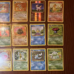 Vintage Pokemon TCG WOTC Holo Lot x21 Base Jungle Fossil Scyther Lapras *MP-LP* - Image 4