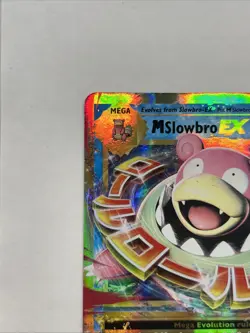 Pokemon Mega M Slowbro EX XY Evolutions Ultra Rare Holo 27/108 NM - Image 2