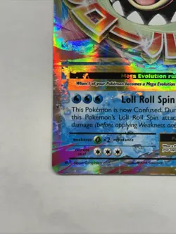 Pokemon Mega M Slowbro EX XY Evolutions Ultra Rare Holo 27/108 NM - Image 4