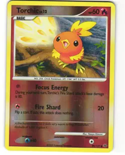 Torchic Reverse Holo Pokemon TCG Platinum 99/127 MP - Image 1
