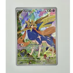 POKEMON TCG ZACIAN FULL ART HOLO ILLUSTRATION RARE 100/094 ENGLISH - Image 1