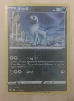 Pokemon TCG Absol Fusion Strike 164/264 Regular Rare - Image 1