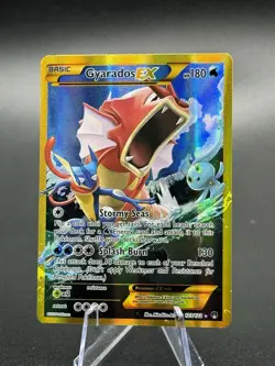 Gyarados EX 123/122 Secret Rare BREAKpoint Pokemon LP - Image 1