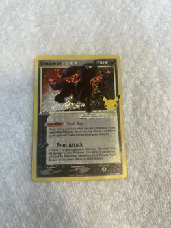 Pokemon Celebrations! 25th anniversary gold star Umbreon - Image 2