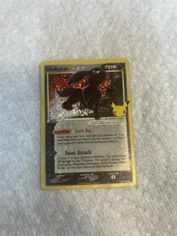 Pokemon Celebrations! 25th anniversary gold star Umbreon - Image 3