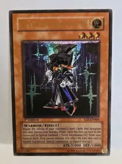 YUGIOH SILENT SWORDSMAN LV3 ULTIMATE RDS-EN009 1ST EDITION EXCELLENT CONDITION - Image 3