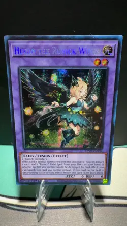 Hugin the Runick Wings MP23-EN249 Prismatic Secret Rare Yu-Gi-Oh 1st Edition LP - Image 1