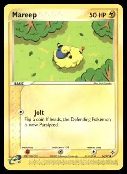 Pokemon Cards Mareep 64/97 Dragon Common NM - Image 1