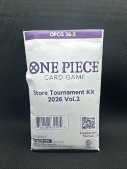 One Piece Trading Card Game Store Tournament Kit 2026 Vol 2 English OPENED - Image 1
