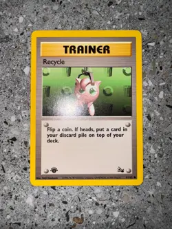 Pokemon TCG Cards 1st Edition Recycle 61/62 Fossil EXC - Image 3