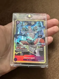 One Piece Card Game TCG - Mamaragan OP15 SR Alt Art - Englisch NM Monkey D Luffy - Image 1