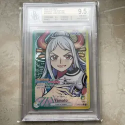 One Piece Card Yamato OP06-022 Leader Card Full Art - BGS 9.5 ENG TCG - Image 1
