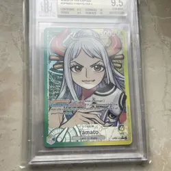 One Piece Card Yamato OP06-022 Leader Card Full Art - BGS 9.5 ENG TCG - Image 3
