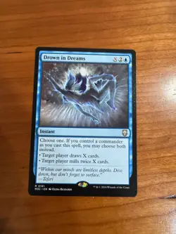 DROWN IN DREAMS (RIPPLE FOIL) 181 COMMANDER: MODERN HORIZONS 3 MTG NM - Image 1