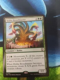 Hydra Broodmaster 233 Rare Commander: Modern Horizons 3 Magic: The Gathering NM - Image 1