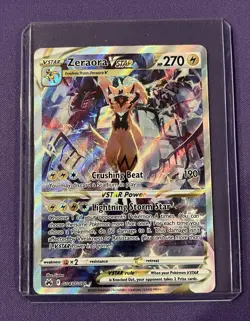 The Pokemon Company Pokemon TCG Zeraora VSTAR Ultra Rare Full Art Holo GG43/GG70 - Image 1