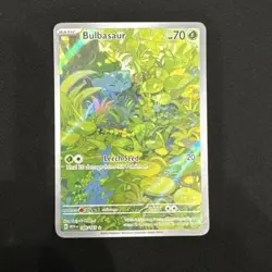 Bulbasaur #166 Pokemon Scarlet & Violet 151 Illustration Rare - Image 1