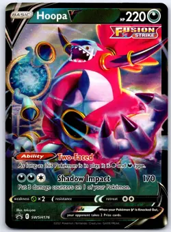 Hoopa V SWSH176 Holo P Sword & Shield Promo Pokemon NM/M - Image 1