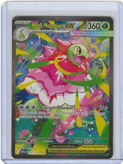 Pokemon Ascended Heroes Mega Meganium EX 272/217 Special Illustration Rare - Image 1