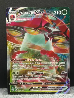 Orbeetle VMAX 021/185 Holo VMAX Rare Vivid Voltage Pokemon Holo Near Mint - Image 1