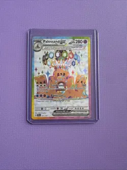 Pokemon TCG Palossand EX Surging Sparks Ultra Rare Full Art 221/191 - Image 1