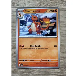 Pokemon Charmeleon 027/197 - SV03: Obsidian Flames Uncommon Regular Card NM - Image 1