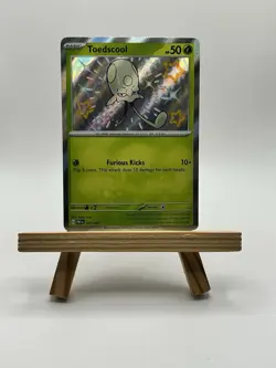Toedscool - 105/091 - Pokemon Paldean Fates Shiny Rare Card NM - Image 1