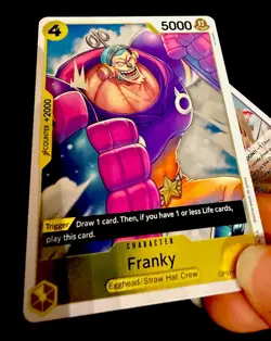 One Piece TCG Karten Set Franky X.Drake Holo EN NM - Image 4