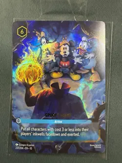 2023 Disney Lorcana—Spooky Sight #237 Whispers in the Well—Enchanted Foil - Image 1