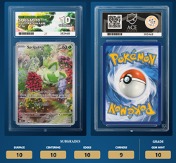 Sprigatito 196/193 English Graded Pokemon Card/Slab - ACE Gem Mint 10 - Image 5