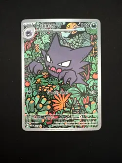 Haunter 027 Black Star Promo Card Pokemon Mega Evolutions. - Image 1