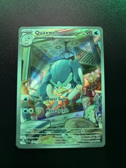 Quaxwell 207/193 Sv02: Paldea Evolved Holo Card NM Condition - Image 1
