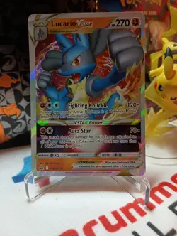 Lucario VSTAR SWSH214 SWSH: Sword & Shield Promo Cards Holo - Image 3