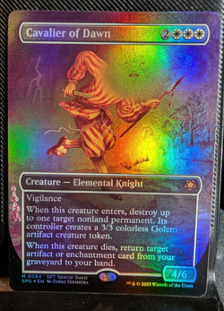 Foil Cavalier of Dawn (Borderless) - Special Guests - Image 1