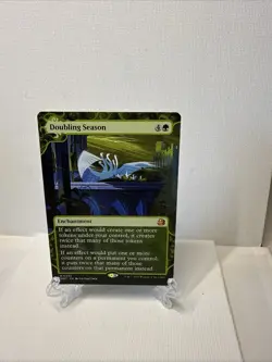 MTG Doubling Season Enchantment Wilds of Eldraine Tales Regular Mythic 52 - Image 1