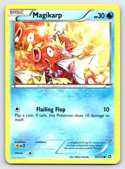 Magikarp 30/113 Common Legendary Treasures Pokemon Lightly Played - Image 1