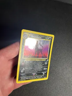 Pokemon TCG Houndoom 8/64 Neo Revelation Holo MP-/HP - Image 4
