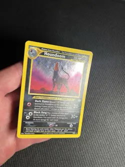 Pokemon TCG Houndoom 8/64 Neo Revelation Holo MP-/HP - Image 5