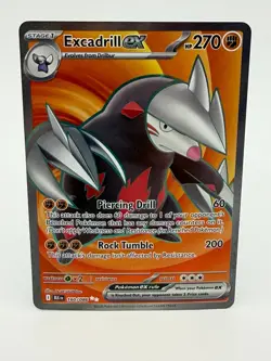 Pokemon Excadrill Ex Ultra Rare Black Bolt 160/086 - Image 1