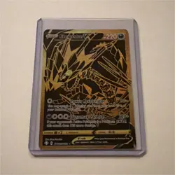 Pokemon TCG Eternatus V SV121/SV122 Shining Fates Shiny Holo Rare Full Art EN - Image 1