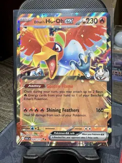 🔥🔥🔥 Pokemon TCG - Ethan's Ho-Oh EX 026/217 Ascended Heroes 🔥🔥🔥 - Image 1