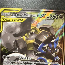 The Pokemon Company Lucario & Melmetal GX SM192 SM Promo Holo Basic 260 HP Eng - Image 3