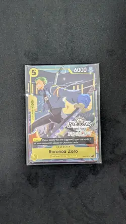 One Piece TCG Regional Finalist Set CS 26-27 Zoro/Hack/Mihawk/Pudding SEALED NM - Image 3
