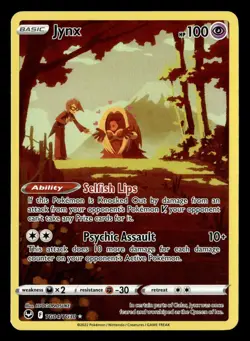 Jynx TG04/TG30 Holo Silver Tempest Trainer Gallery Pokemon Card - Image 2