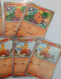 023/159 Combusken + Torchic 040/182 Playset: Pokemon Trading Card Game: JTG DRI - Image 3